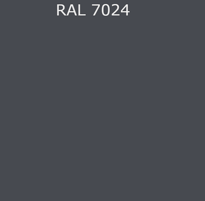 Эмаль акриловая "DETON UNIVERSAL" быстросохнущая RAL 7024 графитовый серый 520 мл аэрозоль - фото 2 - id-p177831423