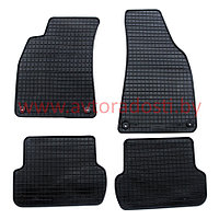 Коврики резиновые для Audi A4 B6 / B7 (2000-2008) / Seat Exeo (2008-) Ауди А4 Б6 / Б7 [13110] (Petex)