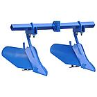 Окучник ОР-1-01 (с круглой стойкой и балкой "ромб") в сборе 2-х рядный для мотоблока МТЗ. Полимер., фото 2