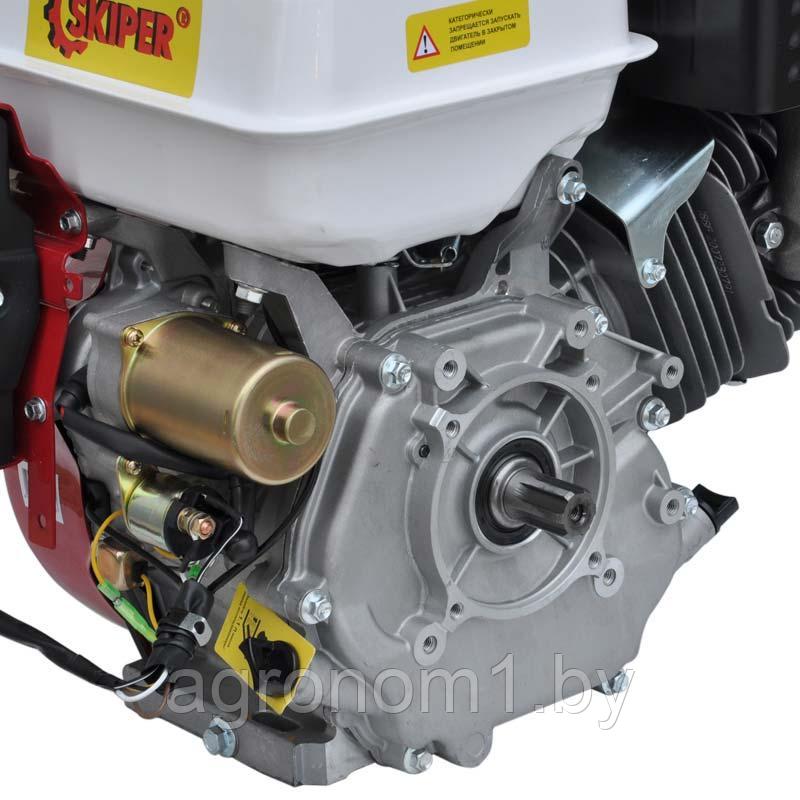 Двигатель бензиновый SKIPER N190F/E(SFT) (электростартер) (16 л.с., шлицевой вал диам. 25мм х40мм) - фото 4 - id-p177832165