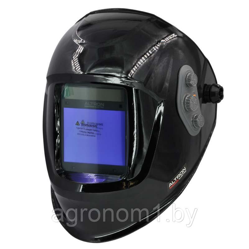 Сварочная маска ALTRON electric Thor 8000 PRO (black) (4 сенсора; 1/1/1/2; 100х80мм; DIN 4/5-9/9-13) - фото 1 - id-p177832496