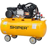 Воздушный компрессор SKIPER IBL3100V (до 300 л/мин, 8 атм, 100 л, 230 В, 2.2 кВт)