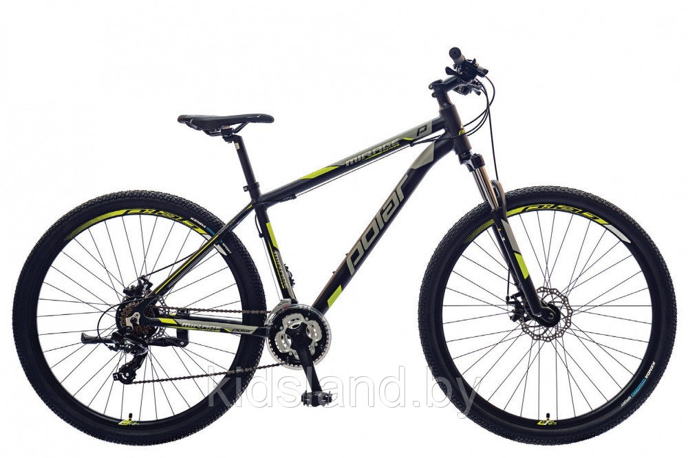 Велосипед Polar Mirage Sport XL 29" (черно-серо-желтый) - фото 1 - id-p177839800