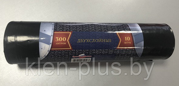 Мешки для мусора 300л РОМАШКА БРОНЯ 2-хсл.(10шт/рул) 105*150*60мкн.