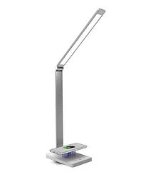 Сенсорная настольная лампа с беспроводной зарядкой Ritmix LED - 1080CQi (белая)