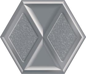 Morning silver heksagon inserto 19.8*17.1