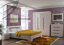 Кровать полуторная 1,4  Палермо с настилом (2 варианта цвета) фабрика Стиль, фото 3