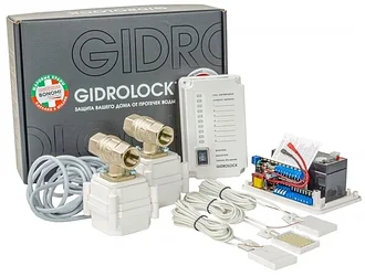 Система защиты от протечек Gidrolock Premium Radio Bonomi 3/4" 12V