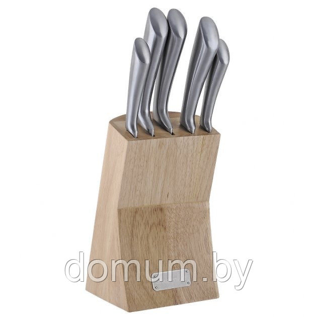 Набор кухонных ножей Kamille на подставке KM-5130 - фото 10 - id-p177844128