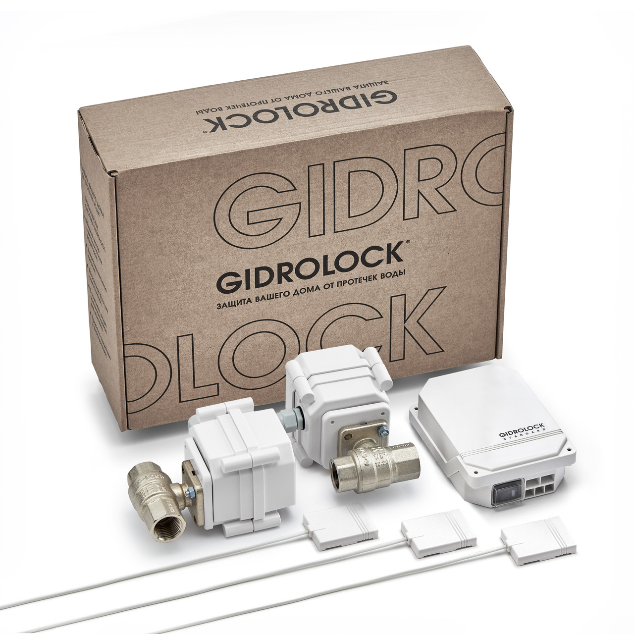 Система защиты от протечек Gidrolock Standard G-LocK 1/2" 220V - фото 1 - id-p177844334