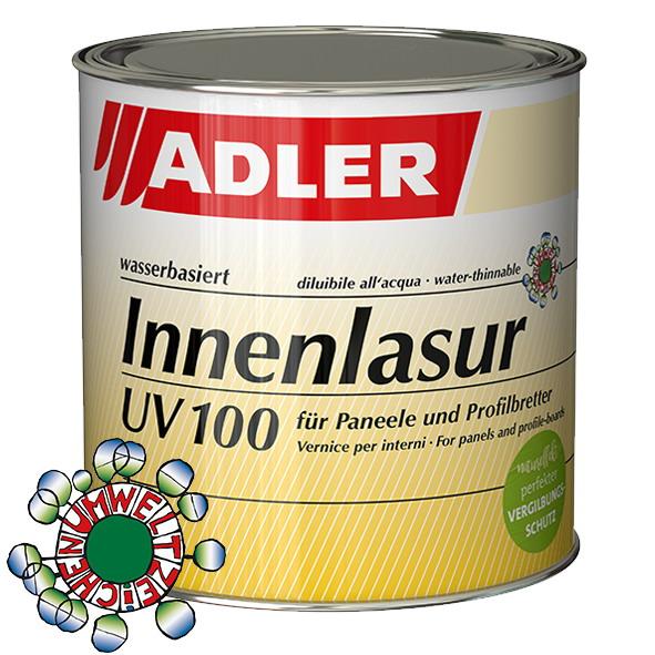 Декоративная пропитка для внутренних работ Innenlasur UV 100 (2,5л) (Adler, Австрия) - фото 1 - id-p177844906