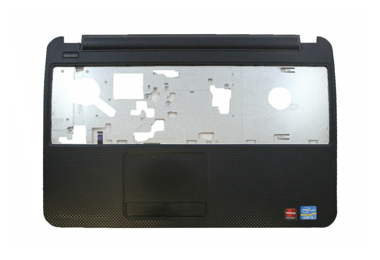 Верхняя часть корпуса (Palmrest) Dell Inspiron 15-3537, 15-3521 с тачпадом, черный - фото 1 - id-p177845010