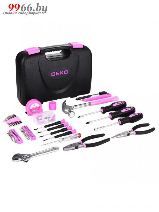 Набор инструментов для дома DEKO TZ100 PINK SET 100