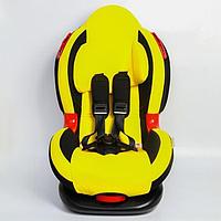 Автомобильное кресло детское КРОШКА Я удерживающее устройство 5440027 желтое автокресло, фото 1