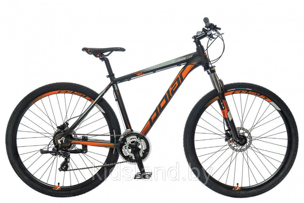 Велосипед Polar Mirage Comp L 29" (черно-оранжевый) - фото 1 - id-p177848978