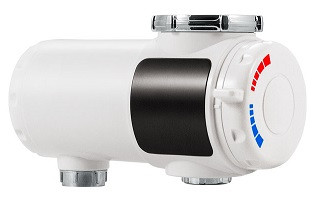 Кран-водонагреватель UNIPUMP BEF-019A (пластик) + цифровой дисплей