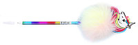 Ручка шариковая Meshu Rainbow Unicorn, корпус цветной, стержень синий