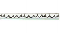 Бумага упаковочная белый крафт Meshu 70*100 см, Spirals and lines