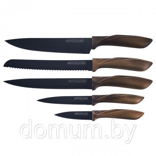 Набор кухонных ножей Kamille на подставке KM-5166 - фото 2 - id-p177852424