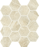 Sunlight stone beige mozaika hexagon 22*25.5