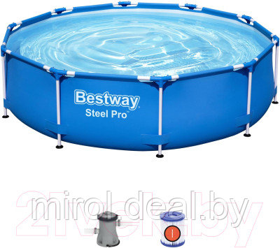 Каркасный бассейн Bestway Steel Pro 56679 - фото 2 - id-p170777666