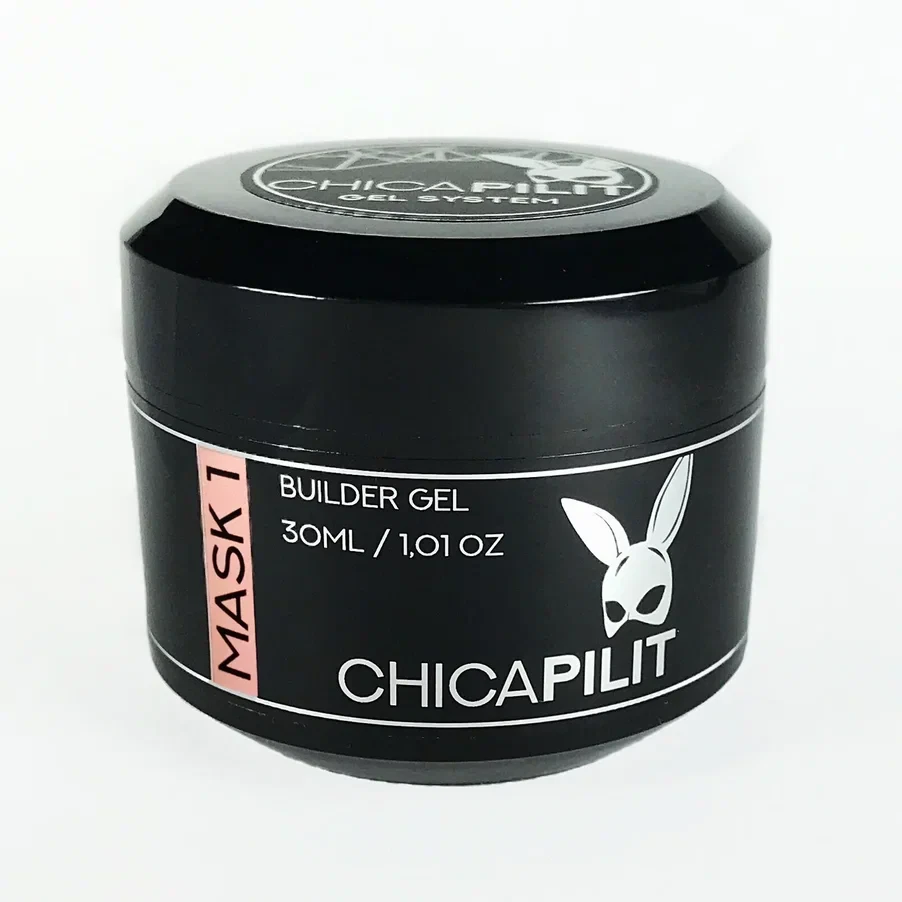 MASK #1 Камуфлирующий гель средней вязкости (персиковый оттенок) Chicapilit, 30 мл