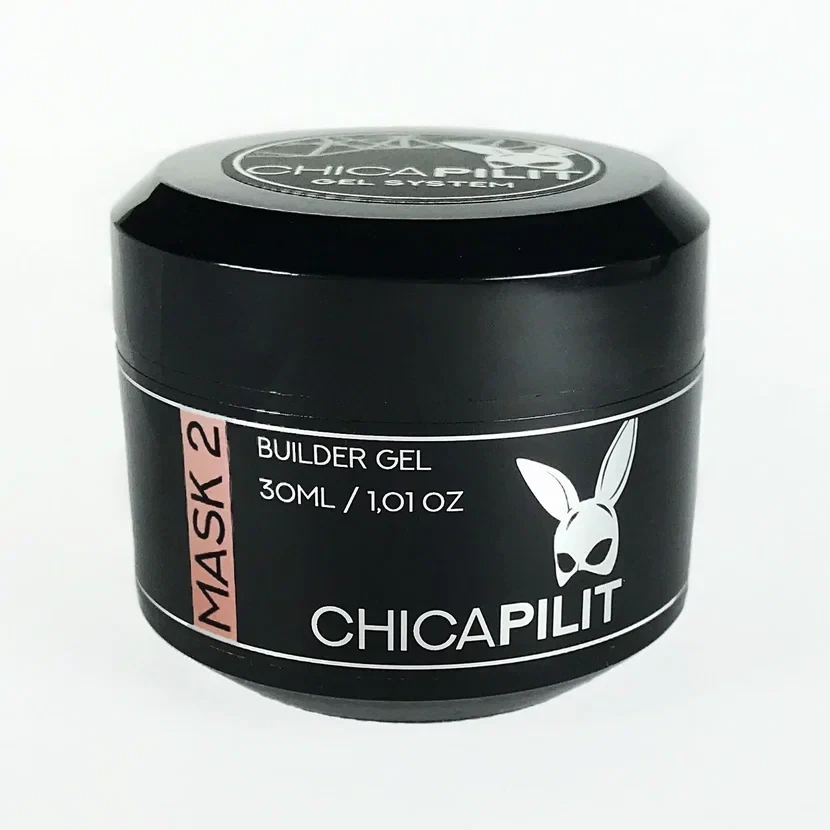 MASK #2 Камуфлирующий гель средней вязкости (кремово-розовый оттенок) Chicapilit, 30 мл