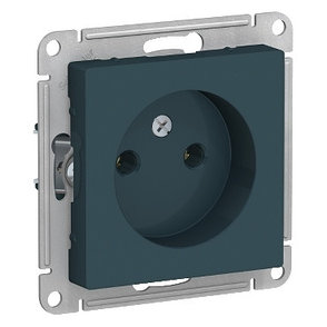 ATN000841 Atlasdesign розетка без заземления, 16А, механизм, изумруд, фото 2