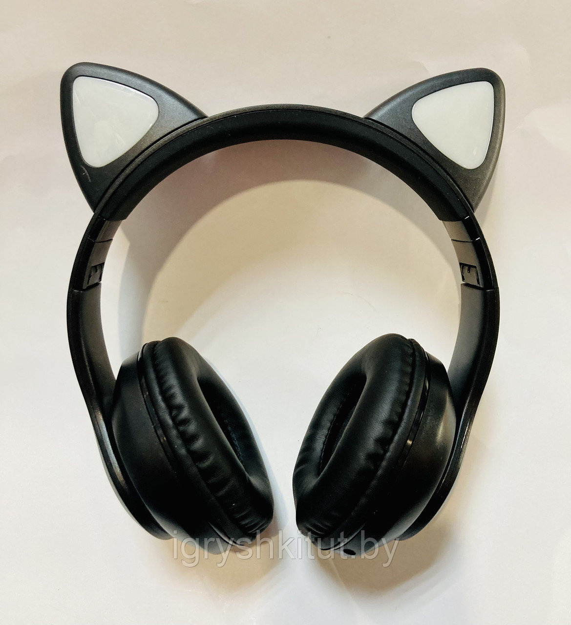 Наушники "Cat" беспроводные с ушками и подсветкой, 4 цвета, арт.STN-28 ...