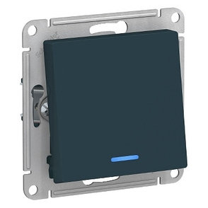 ATN000863 Atlasdesign 1-кл переключатель с подсветкой, сх.6а, 10АХ, механизам, изумруд, фото 2