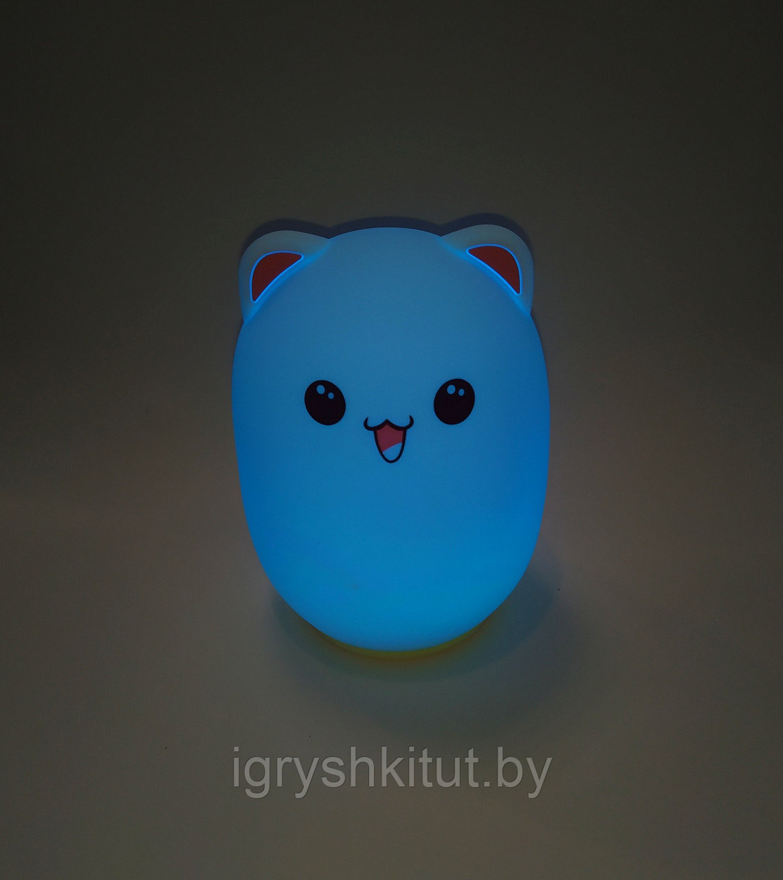 Силиконовый светильник-ночник "Котик" - фото 6 - id-p177862294