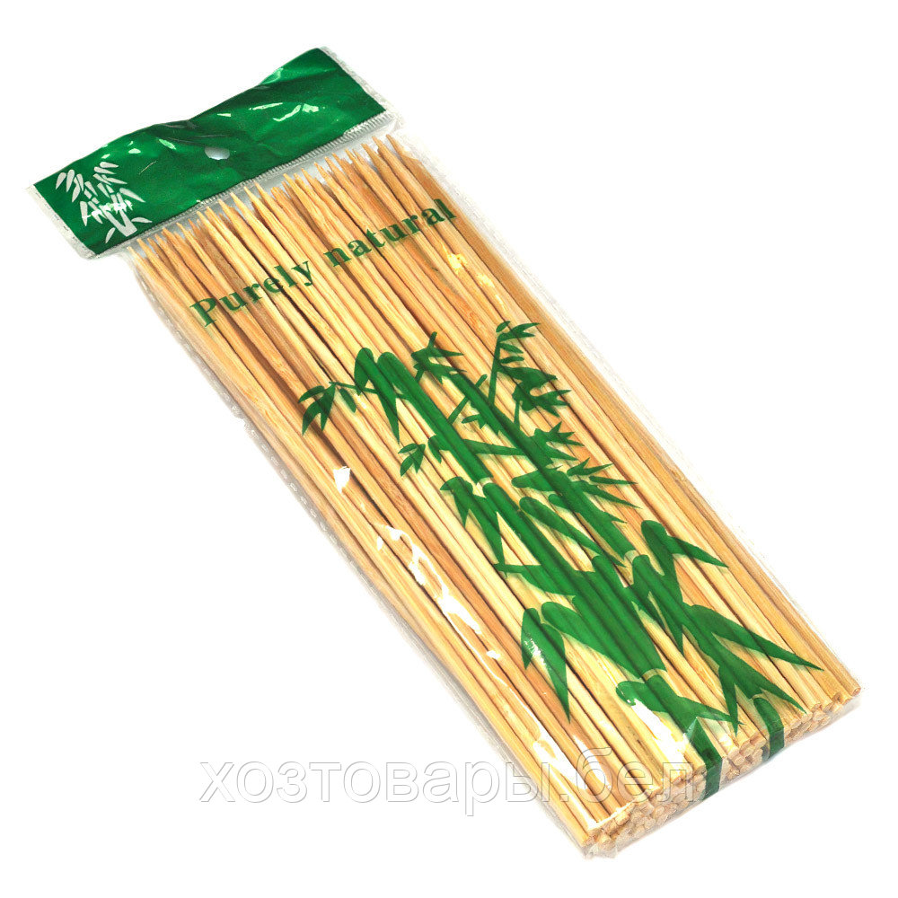 Шпажки-шампуры бамбуковые 25см (100шт) - фото 1 - id-p177863099
