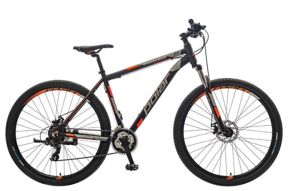 Велосипед Polar Mirage Sport XL 29"  (черно-серо-оранжевый)
