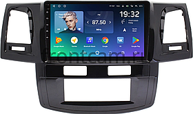 Штатное головное устройство Toyota Hilux VII 2007-2015 (с климат-контролем) Android 10 (4G-SIM, DSP, IPS)