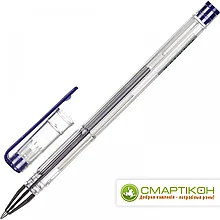 Ручка гелевая Attache 0,5 мм синий стержень.