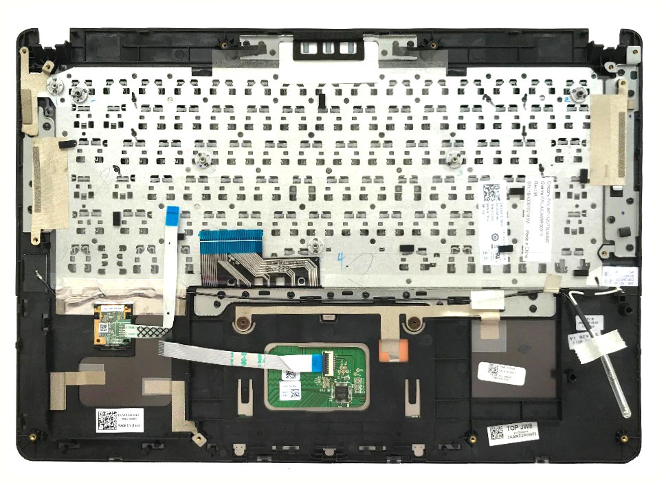 Верхняя часть корпуса (Palmrest) DELL Vostro 5460, 5470, 5480 c клавиатурой и тачпадом, с подсветкой, ENG - фото 2 - id-p177836424