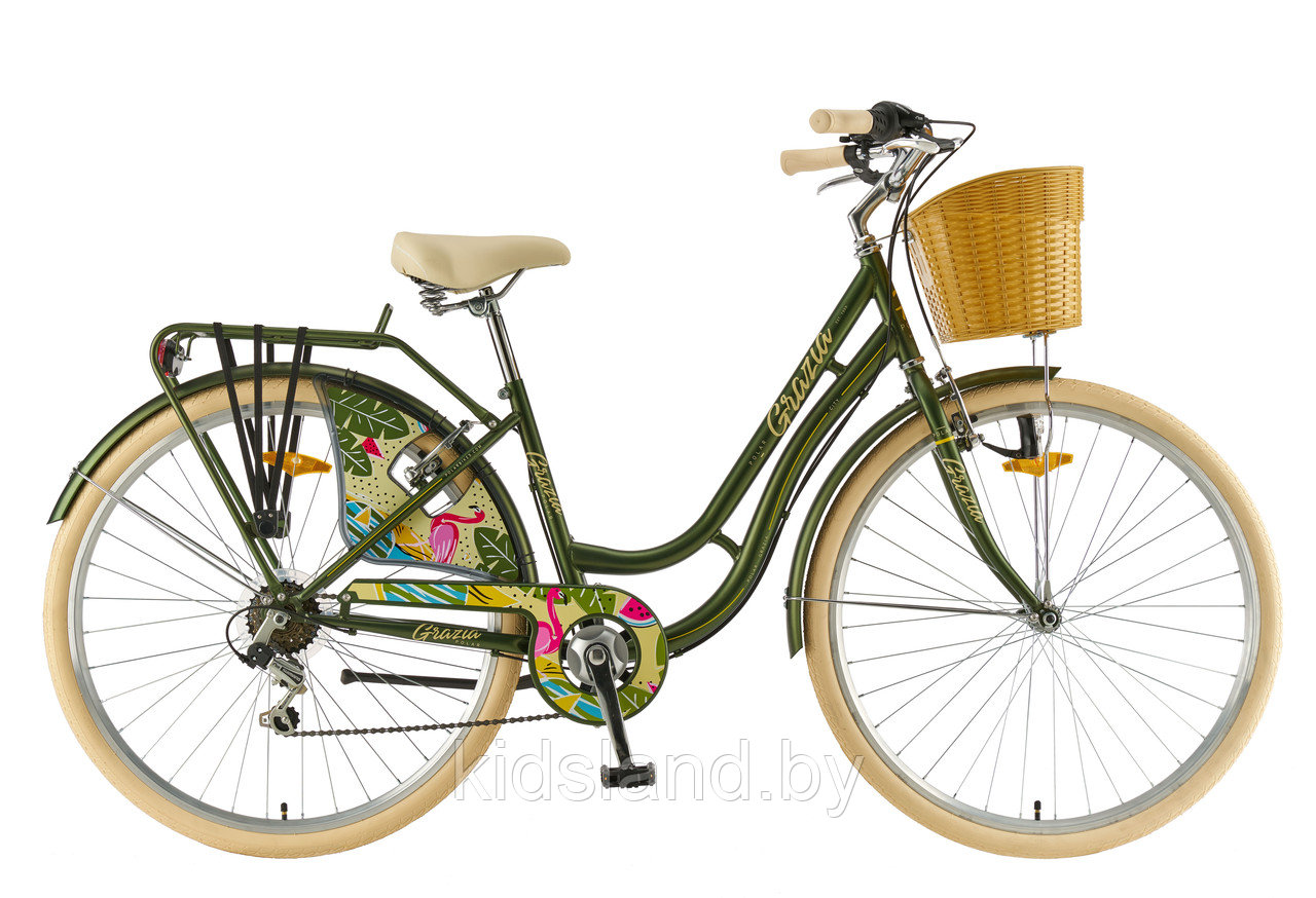 Велосипед Polar Grazia 28" 6-speed (оливковый) - фото 1 - id-p177881098