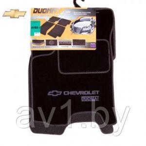 Коврики ворсовые Chevrolet Aveo (2003-2012) / Шевроле Авео (Duomat) - фото 1 - id-p174150503