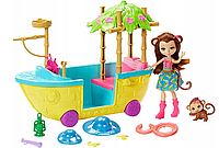 Игровой набор Mattel Enchantimals Джунгли-лодка GFN58