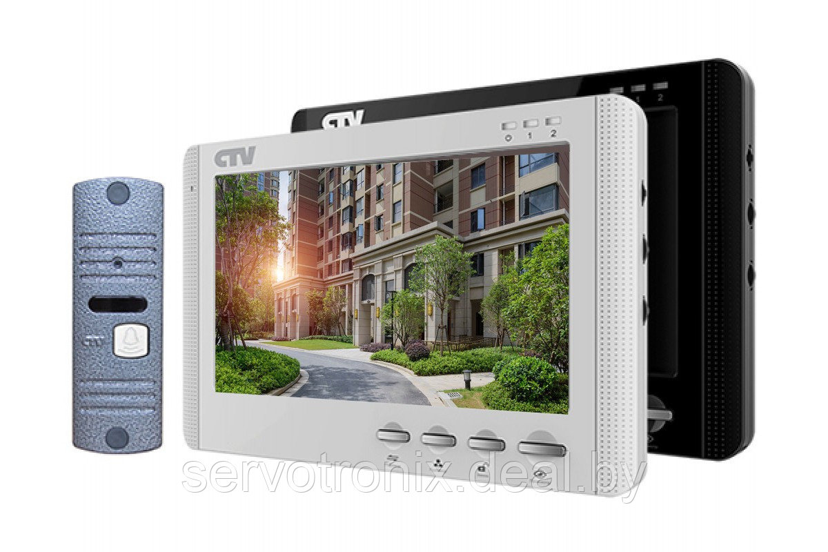 Комплект видеодомофона CTV-DP1704MD - фото 2 - id-p177884708