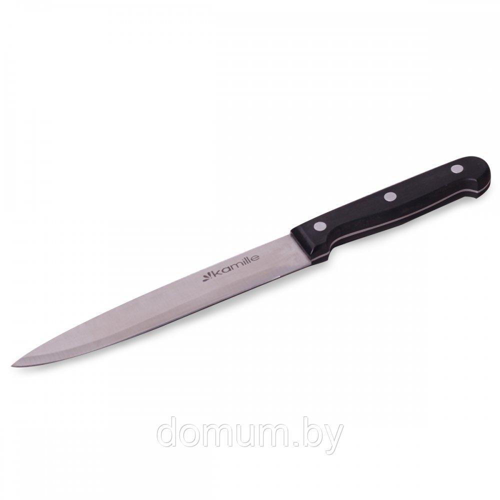 Нож для мяса с бакелитовой ручкой Kamille KM-5107 - фото 1 - id-p177885422