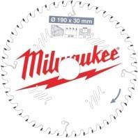 Пильный диск Milwaukee 190 / 30 / 48T 4932471380
