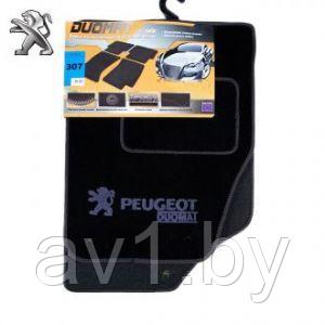 Коврики ворсовые Peugeot 206 (1998-2012) / Пежо 206 (1998-2012) / Пежо 206+ (Duomat) - фото 1 - id-p174150711