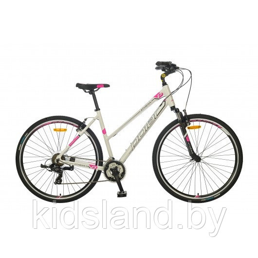 Велосипед Polar Athena 28" (бело-розовый)