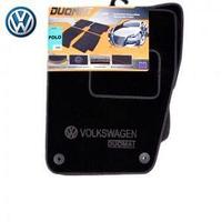 Коврики ворсовые Volkswagen Polo (2009-2020) седан / Фольксваген Поло седан / VW Polo Sedan (Duomat)