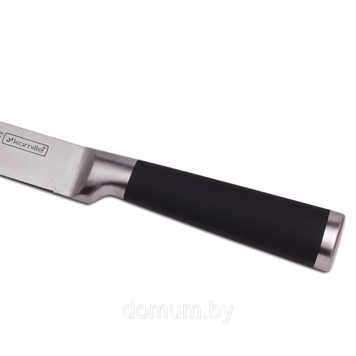 Нож разделочный Kamille из нержавеющей стали с с полыми ручками "soft touch KM-5191 - фото 3 - id-p177890537