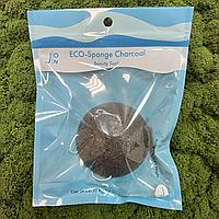 Спонж конняку J:ON ДРЕВЕСНЫЙ УГОЛЬ ECO-Sponge Charcoal