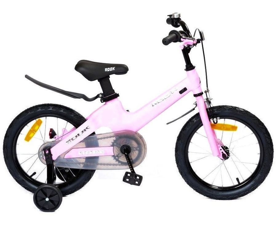 Велосипед 16" ROOK HOPE (МАГНИЕВАЯ рама) розовый, KMH160PK