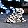 Фигура "Тигр" белый, 9х5х5см, фото 3