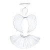 Карнавальный набор "Ангел" 4 предмета: крылья, ободок, юбка